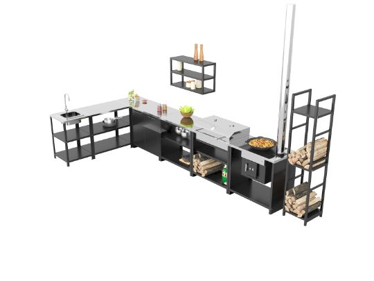 Модульная кухня Мангал-Казан