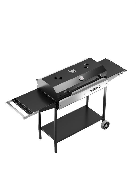 Мангал-гриль Викинг с крышкой